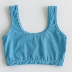 BNWT ARQ full coverage bra in CORNFLOWER size L